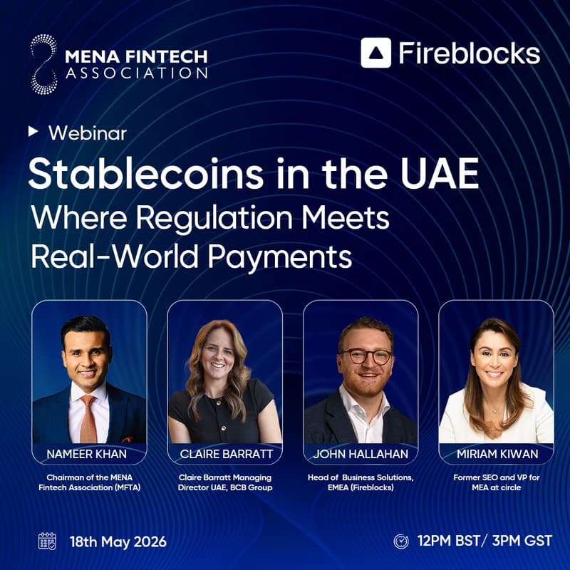 Cover Image for MFTA x Fireblocks | Stablecoins in the UAE: From Regulation to Real-World Payments