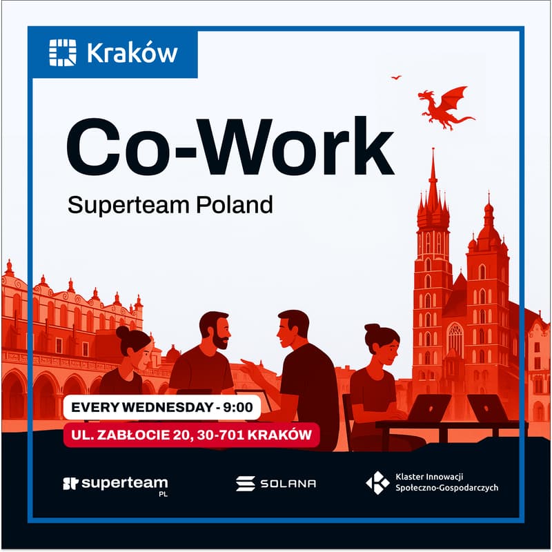 Cover Image for Superteam Poland Co-work: Kraków