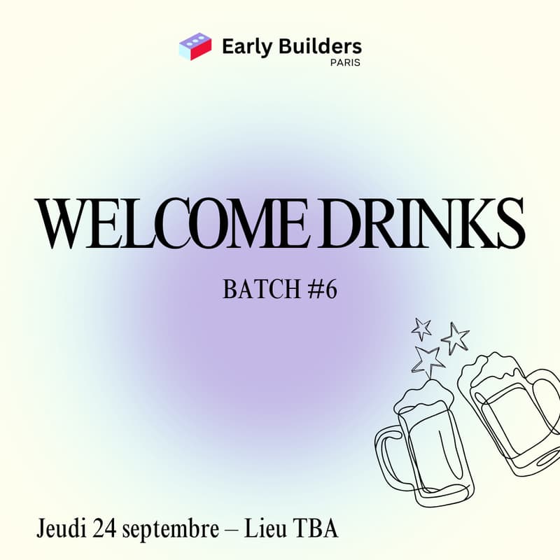 Cover Image for Welcome drinks - Batch #6