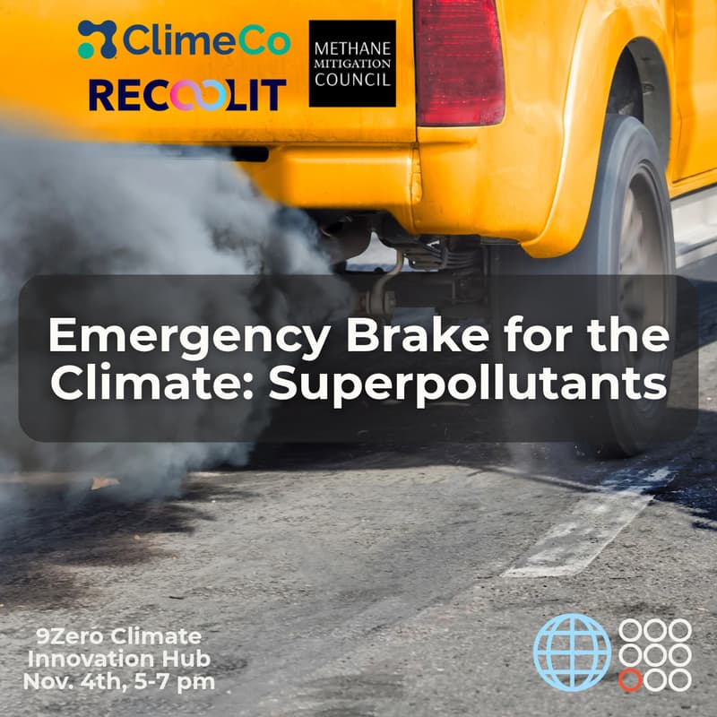 Cover Image for 🌐 Emergency Brake for the Climate: Superpollutants