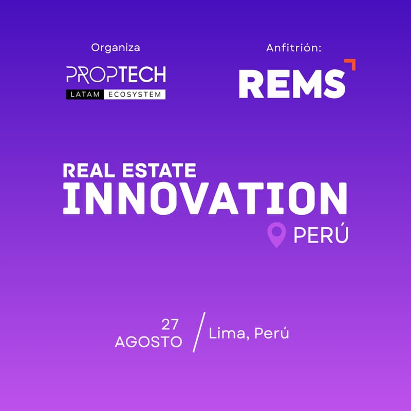 Cover Image for Real Estate Innovation Lima, Perú 2026 by Proptech Latam