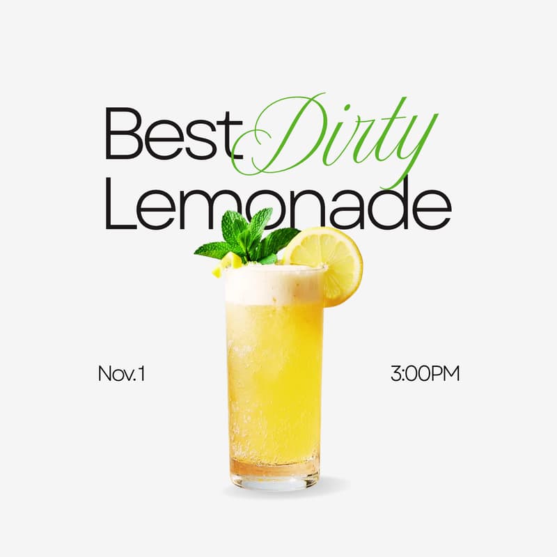 Cover Image for Best Dirty Lemonade Mixology Class