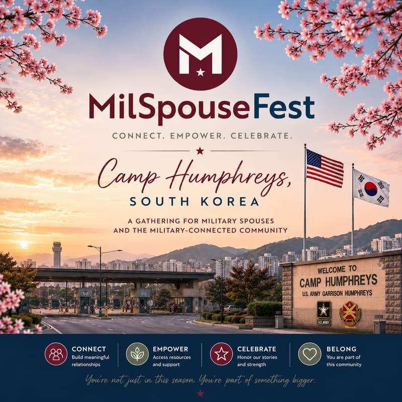 Cover Image for MilSpouseFest: Camp Humphreys