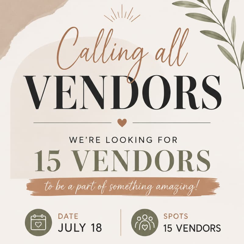 Cover Image for Faith-based Farmers Market Vendors Only