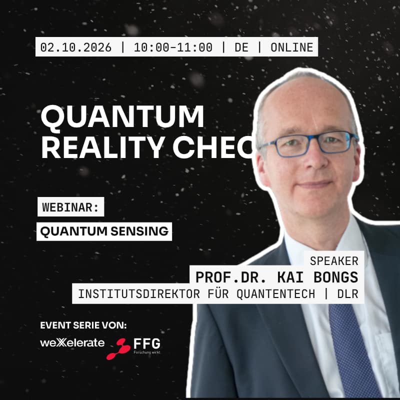 Cover Image for QRC - Webinar #3 - Quantum Sensing