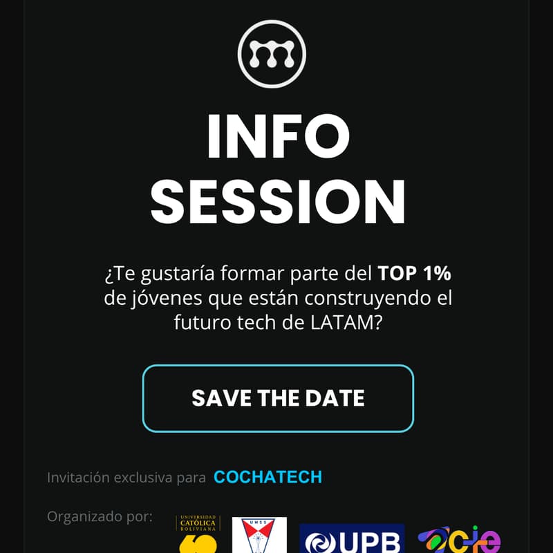 Cover Image for Invitación Makers × COCHATECH: Info Session