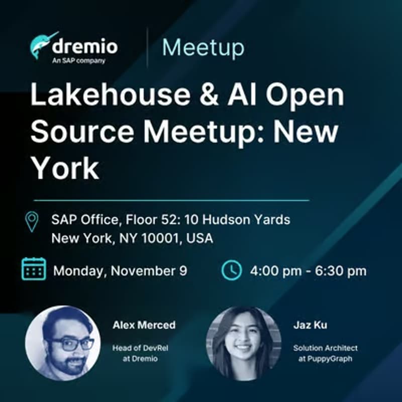 Cover Image for Open Lakehouse and AI Meetup: New York