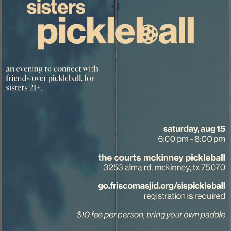 Cover Image for Sisters 21+ Pickleball