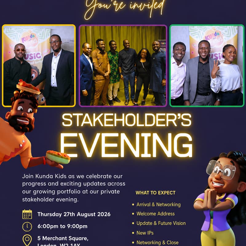 Cover Image for Kunda Kids Stakeholders Evening, London