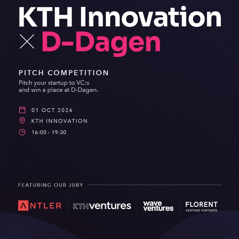 Cover Image for D-Dagen x KTH Innovation Pitch Competition
