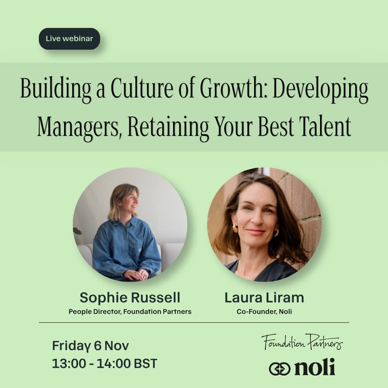 Cover Image for Building a Culture of Growth: Developing Managers, Retaining Your Best Talent