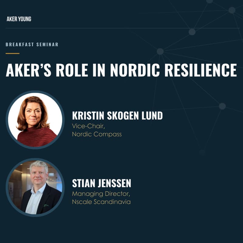 Cover Image for Breakfast Seminar: Aker's role in Nordic resilience