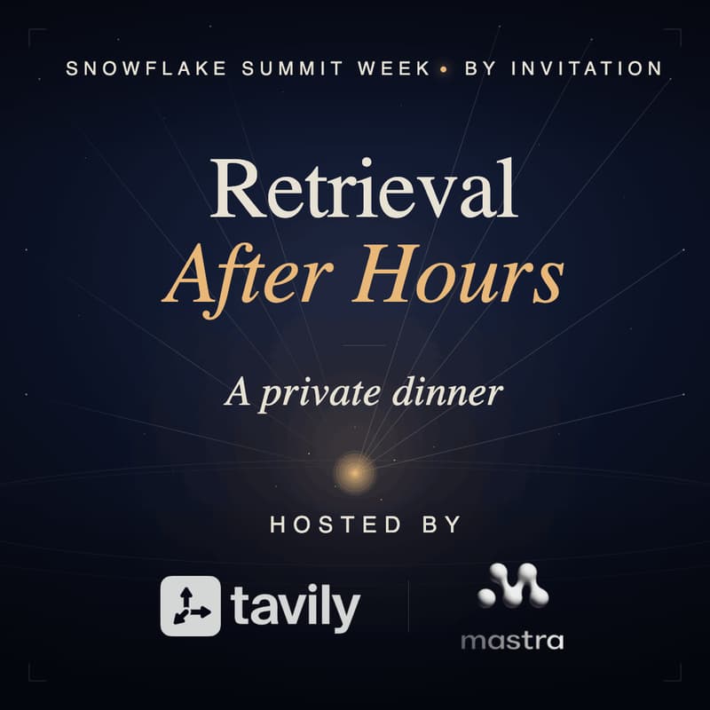 Cover Image for SF Private Dinner: Retrieval After Hours