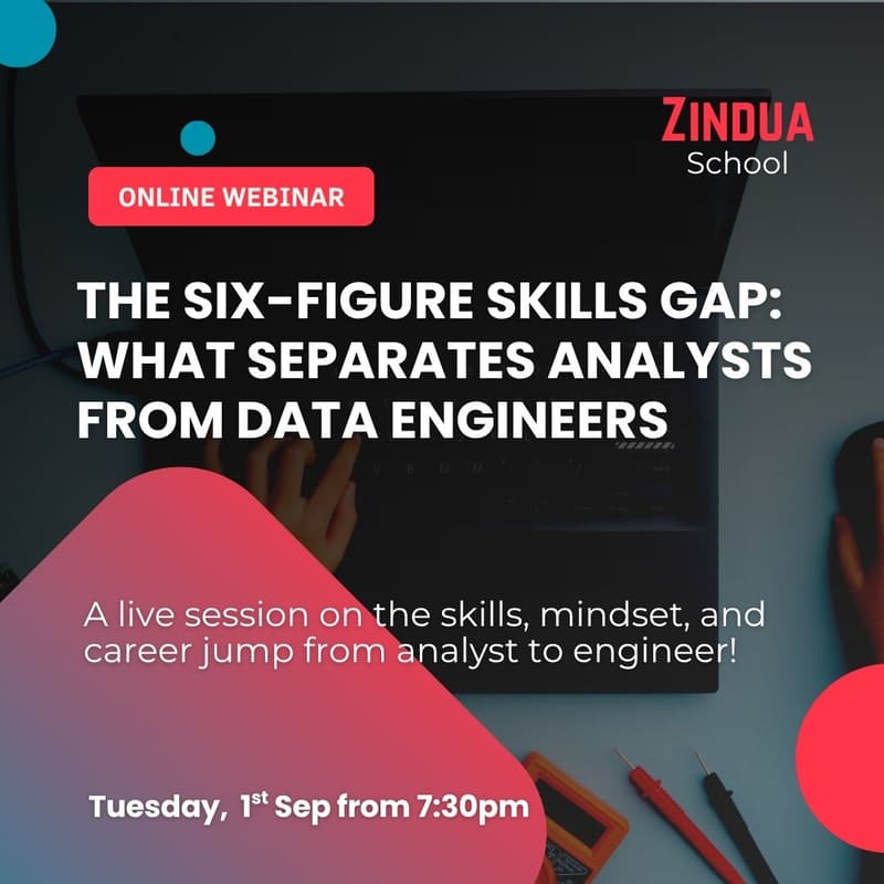 Cover Image for The Six-Figure Skills Gap: What Separates Analysts from Data Engineers