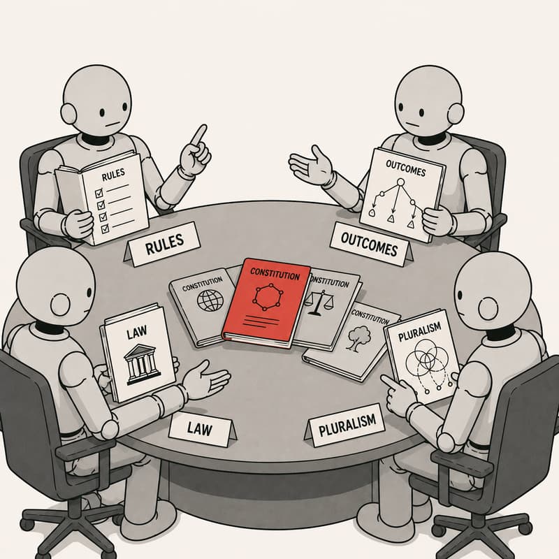 Cover Image for A Thousand AI Constitutions: Whose values should AIs embody, and who gets to decide?