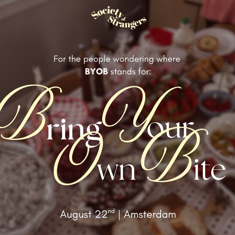 Cover Image for SoS BYOB (Bring Your Own Bite)