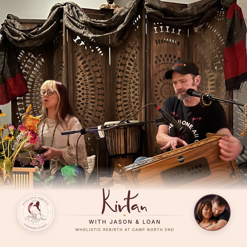 Cover Image for Kirtan at Wholistic Rebirth, with Jason and Loan