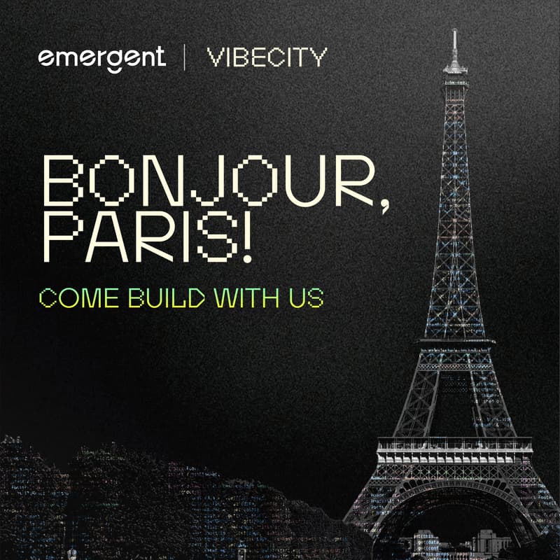 Cover Image for Emergent VibeCity Ambassador Event: Paris #1 — Viens avec un problème, repars avec un outil