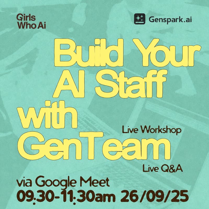 Cover Image for Build your AI Staff with GenTeam.