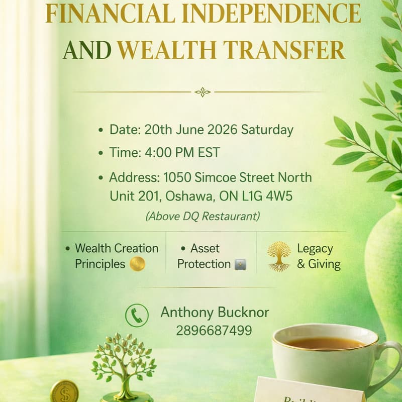 Cover Image for CONVERSATION ON FINANCIAL INDEPENDENCE AND WEALTH TRANSFER
