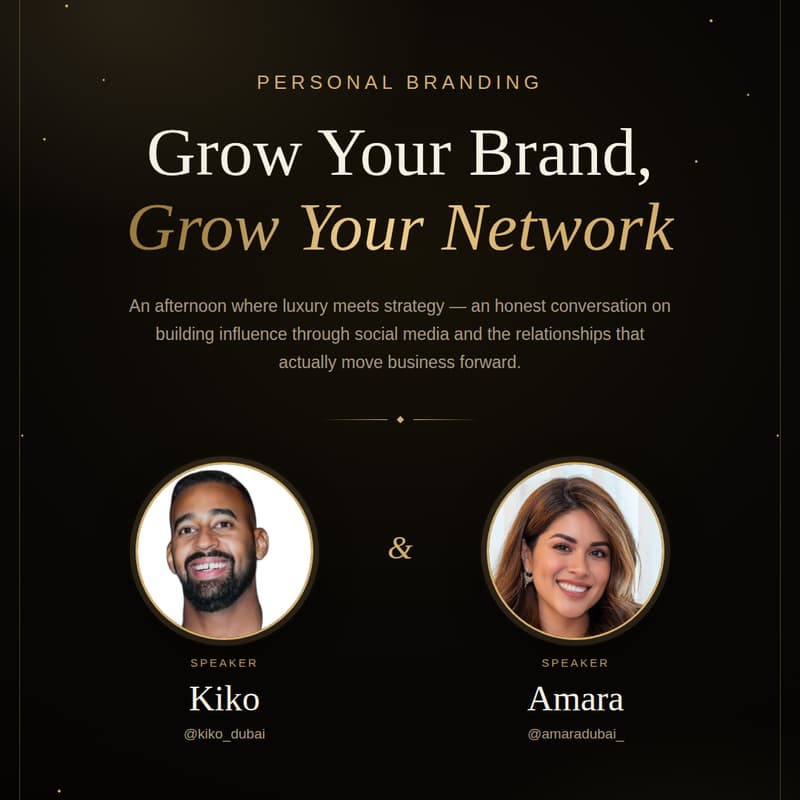 Cover Image for Personal Branding: Grow Your Brand, Grow Your Network