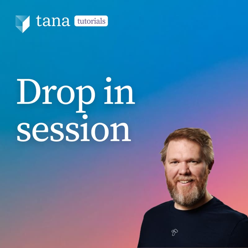 Cover Image for New Tana Drop In Session