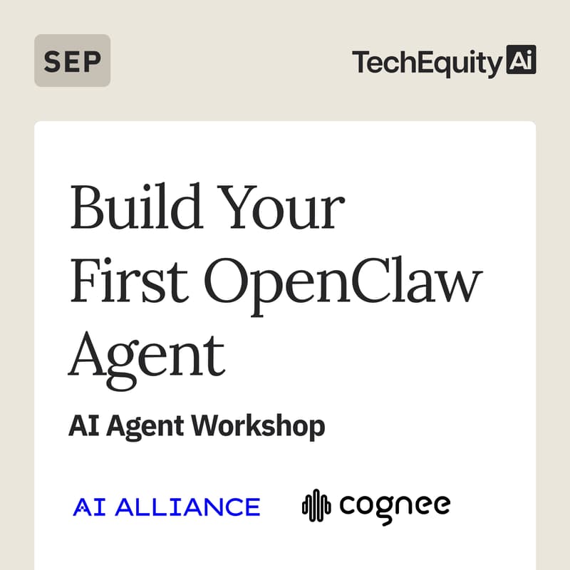 Cover Image for AI Workshop: Build Your First OpenClaw Agent