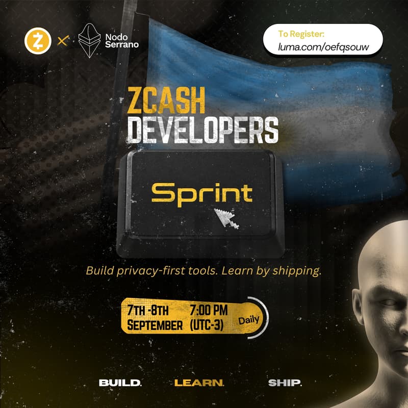 Foto de portada de Zcash Developers Sprint (Nodo Serrano)
