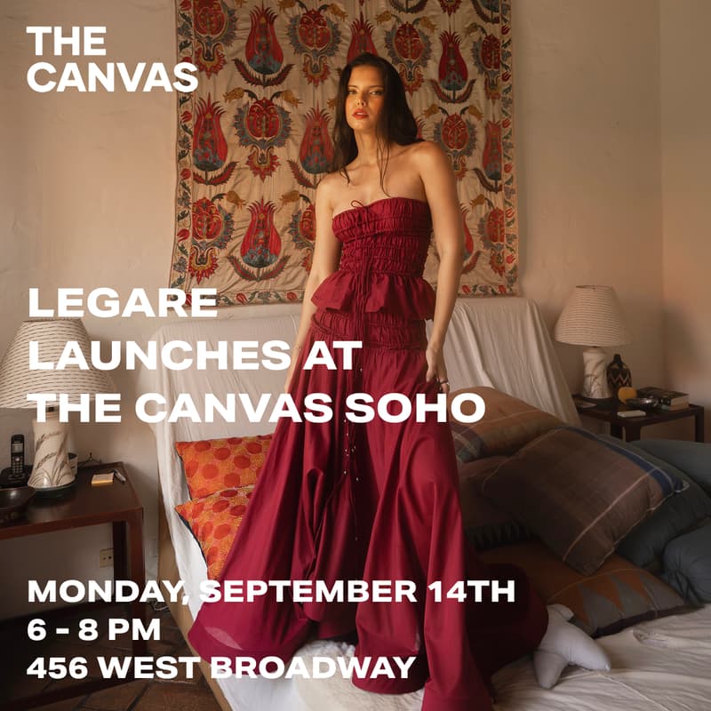 Cover Image for LEGARE LAUNCHES AT THE CANVAS SOHO