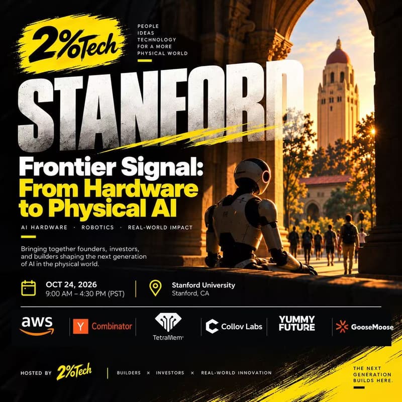 Cover Image for Stanford Frontier Signal: From Hardware to Physical AI