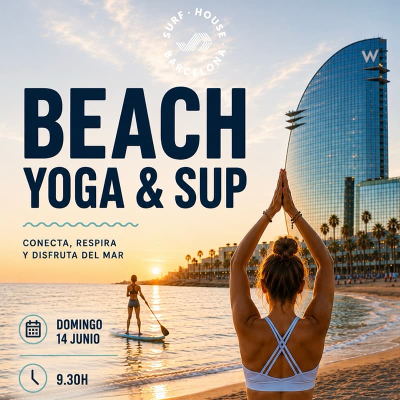 Cover Image for BEACH YOGA + SUP