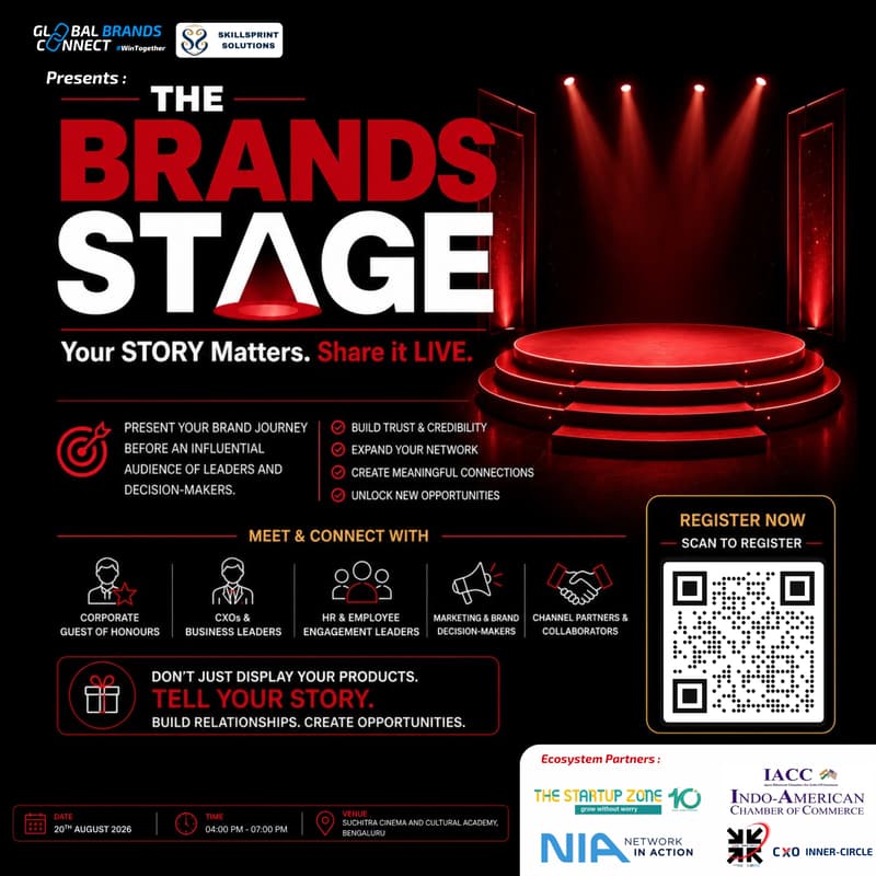Cover Image for THE BRANDS STAGE, Your STORY Matters.. Share it LIVE