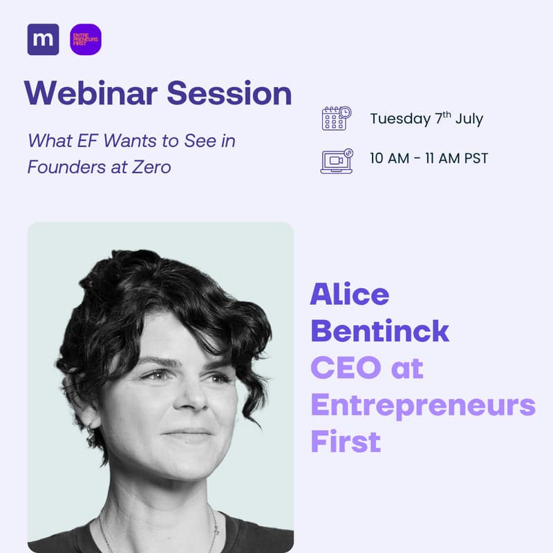 Cover Image for What EF Wants to See in Founders at Zero
