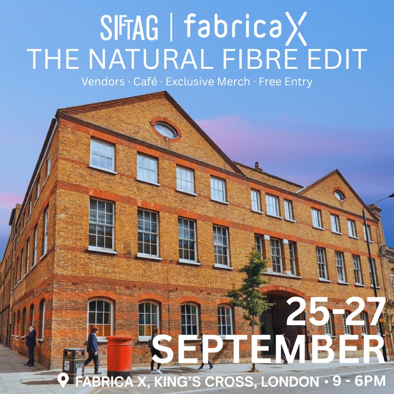 Cover Image for Siftag | Fabrica X: The Natural Fibre Edit Pop-Up