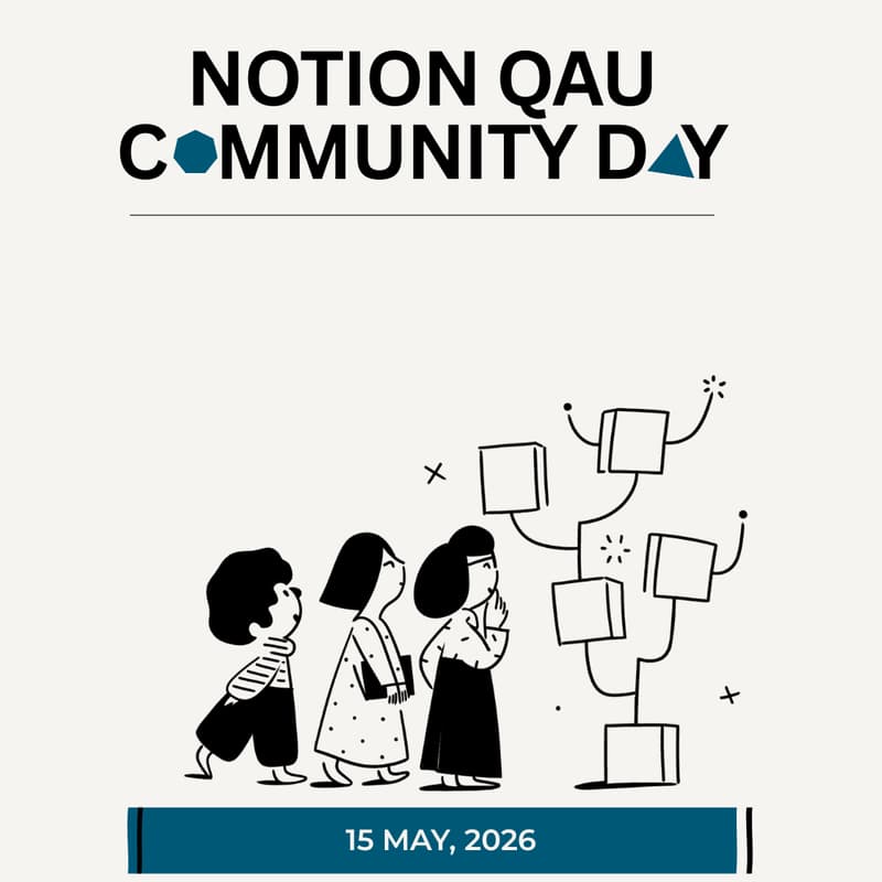 Cover Image for Notion QAU Community Day