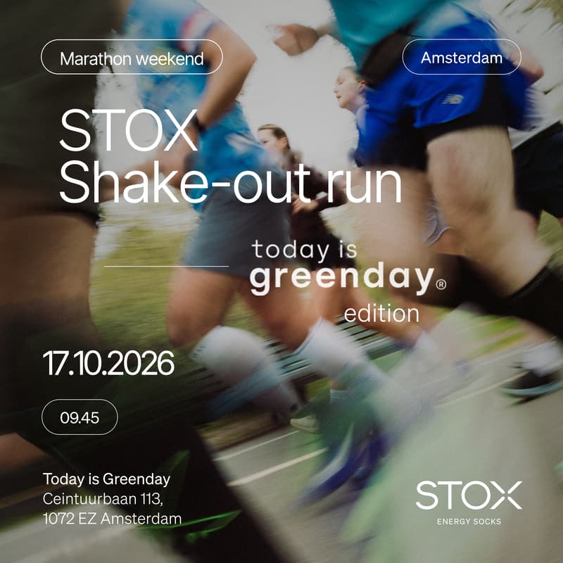 Cover Image for STOX X Today is Greenday Shake-out run