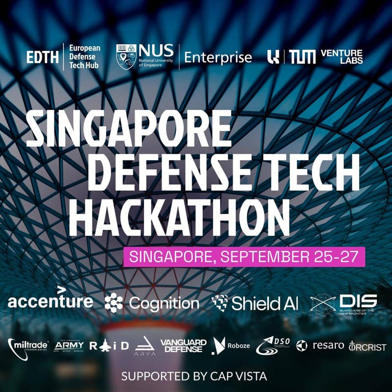 Cover Image for Singapore Defense Tech Hackathon