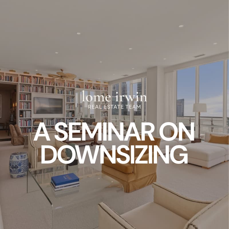 Cover Image for Lome Irwin Downsizing Seminar