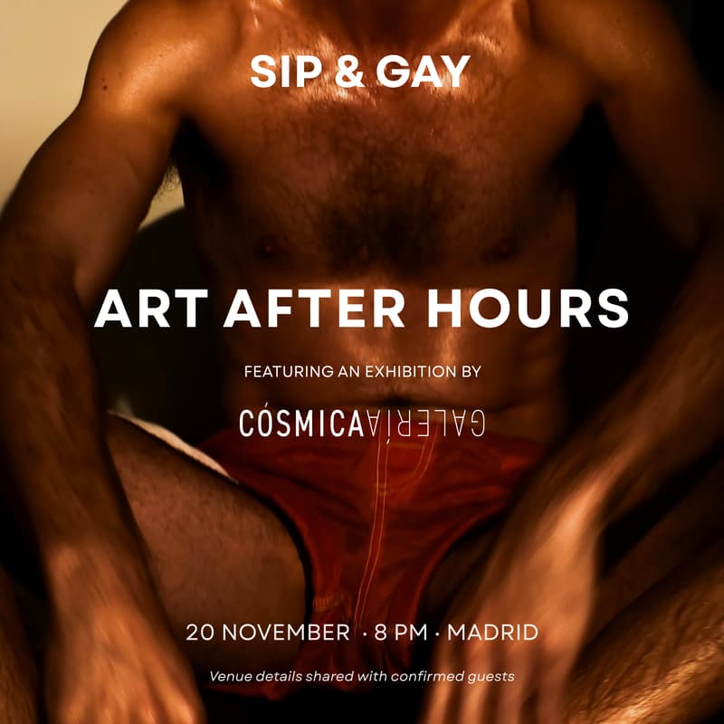 Cover Image for SIP & GAY: Art After Hours 👨‍🎨