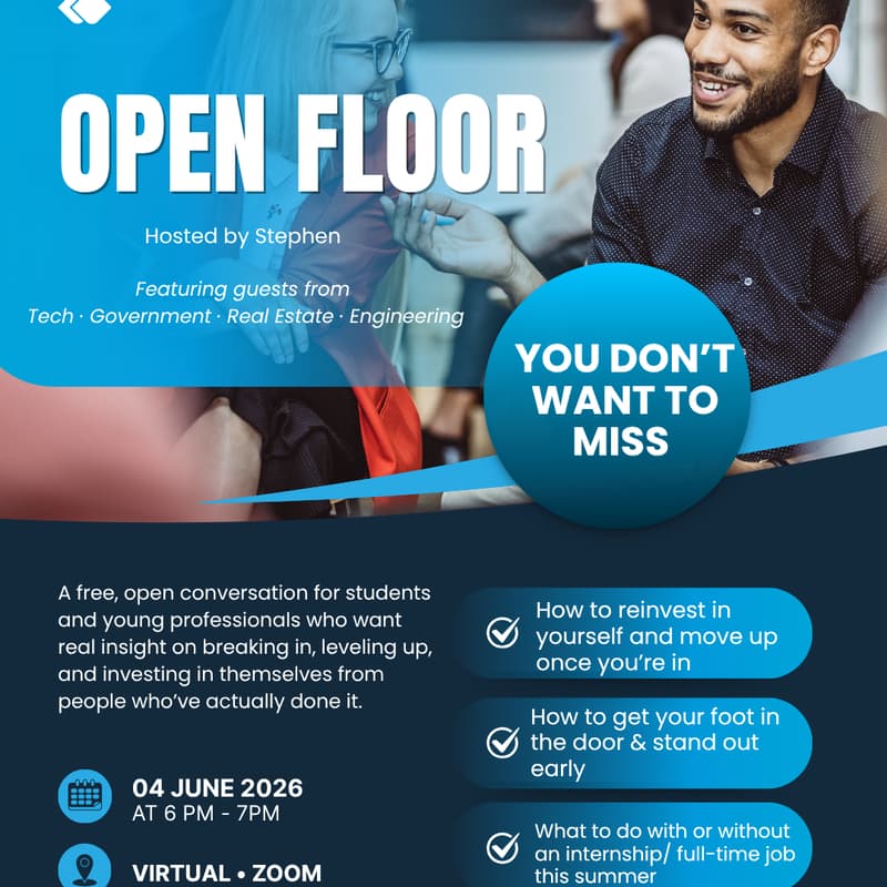 Cover Image for Open Floor - Hosted By Stephen