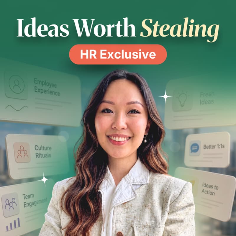 Cover Image for Ideas Worth Stealing: Hands-on session for HR leaders