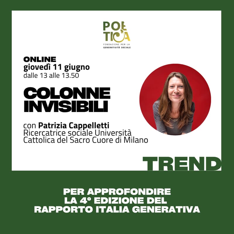 Cover Image for TREND con Patrizia Cappelletti - colonne invisibili