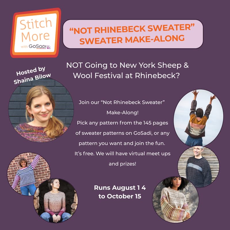 Cover Image for Not Rhinebeck Sweater Make-Along