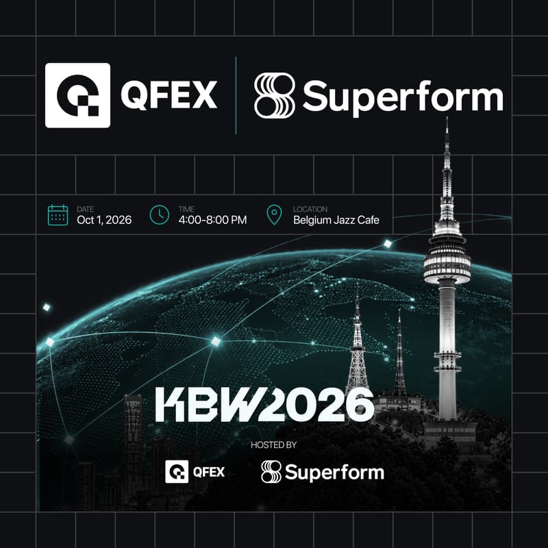Cover Image for QFEX × Superform | Seoul Traders Mixer