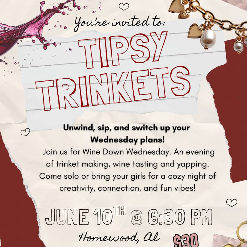 Cover Image for Tipsy Trinkets β¨π·