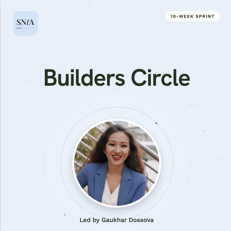 Cover Image for Builders Circle: 10-week sprint_the 2nd Cohort