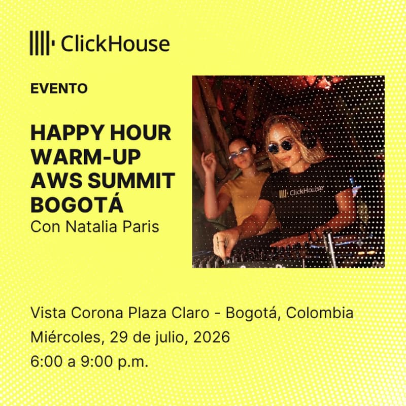 Cover Image for Happy hour warm-up AWS Summit Bogotá