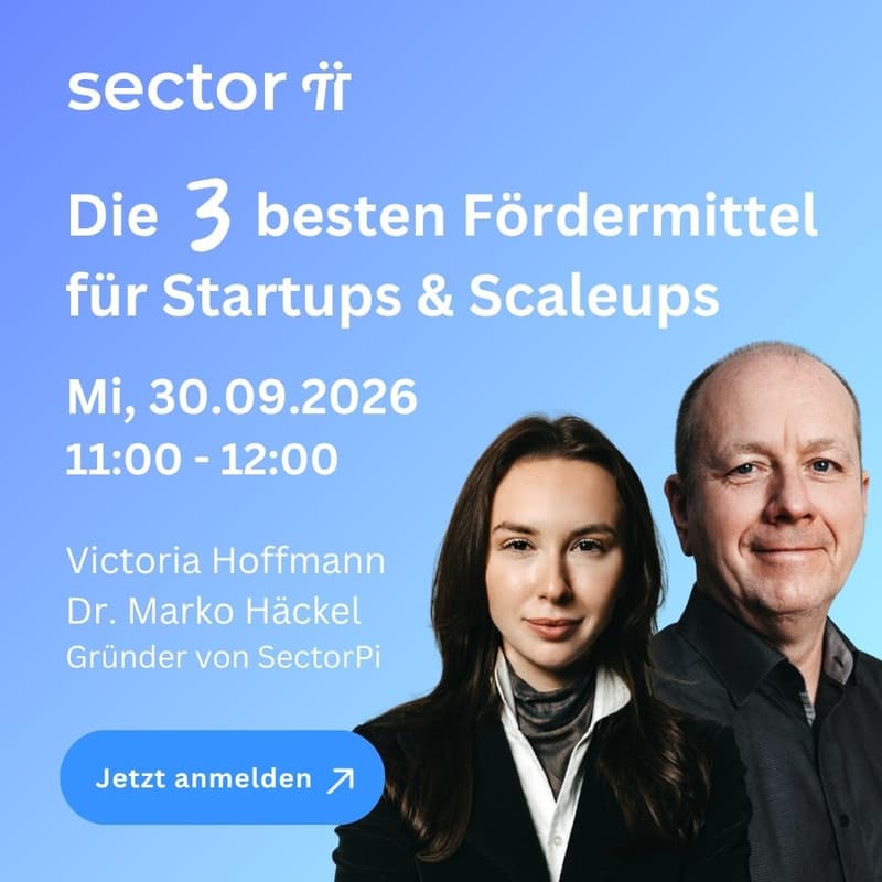 Cover Image for Die 3 besten Fördermittel für Startups & Scaleups