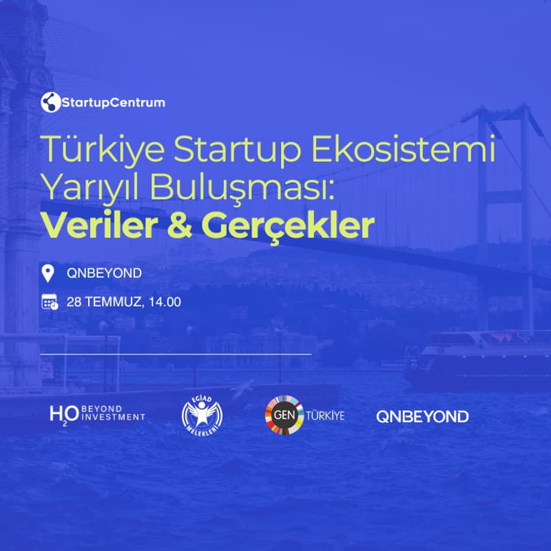 Cover Image for Türkiye Startup Ekosistemi Yarıyıl Buluşması: Veriler & Gerçekler