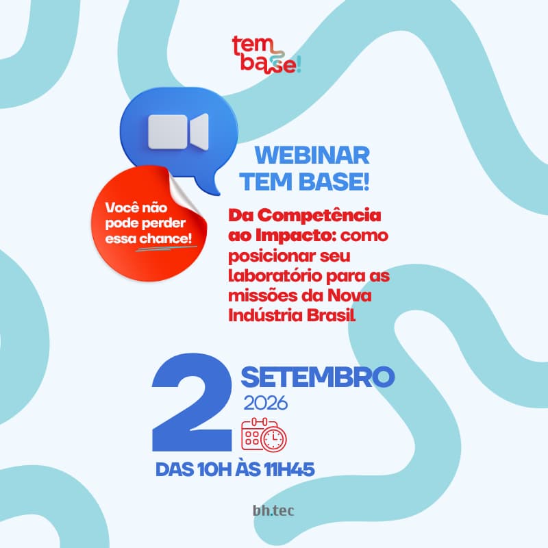 Cover Image for Webinar: Da Competência ao Impacto: como posicionar seu laboratório para as Missões da Nova Indústria Brasil